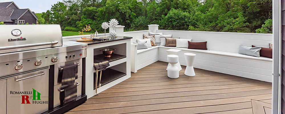 outdoor patio for luxury home design